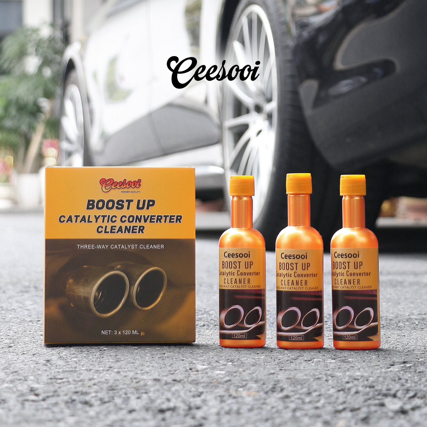 Boost Up Fuel System Cleaner – Removes Carbon Deposits, Cleans Oil Way, Boosts Power & Improves Fuel Efficiency | 120ml