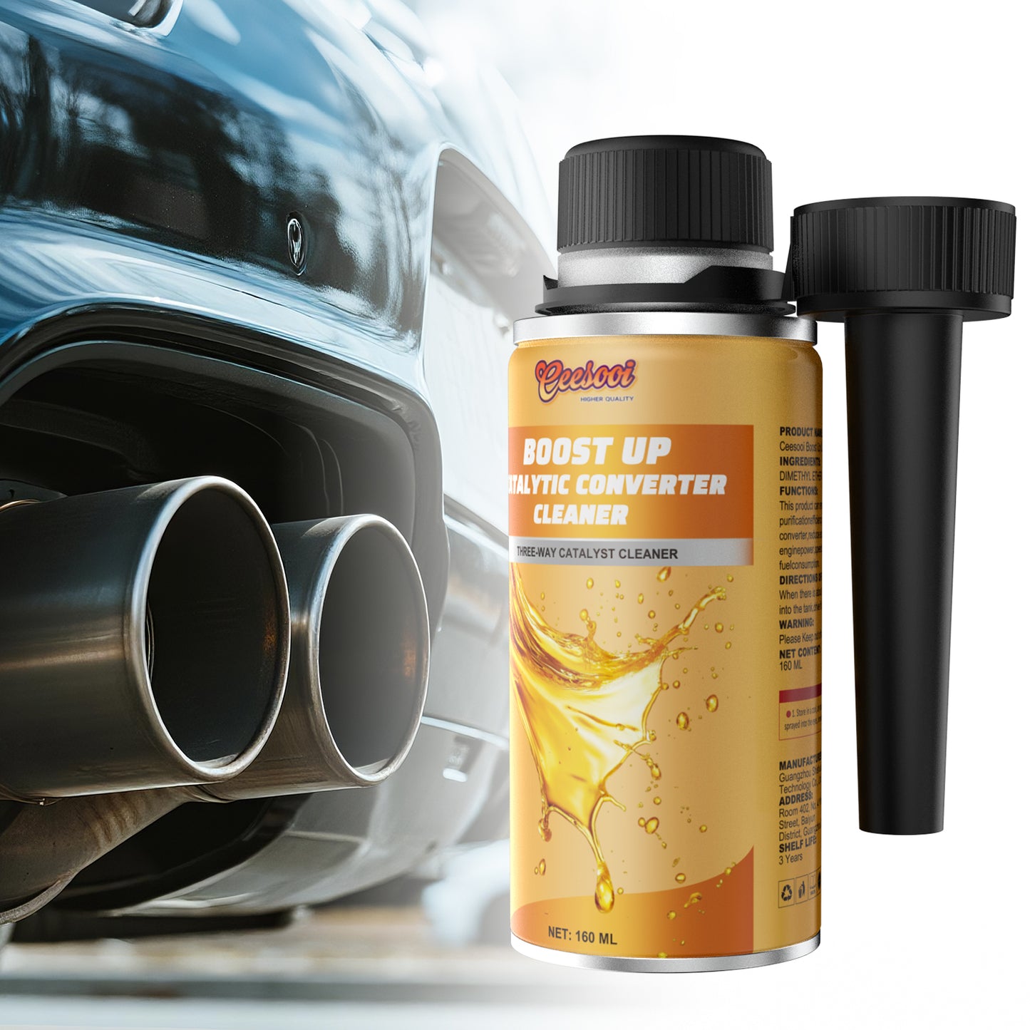 Fuel System Cleaner – Removes Carbon Deposits, Cleans Oil Way, Boosts Power & Improves Fuel Efficiency | 160ml