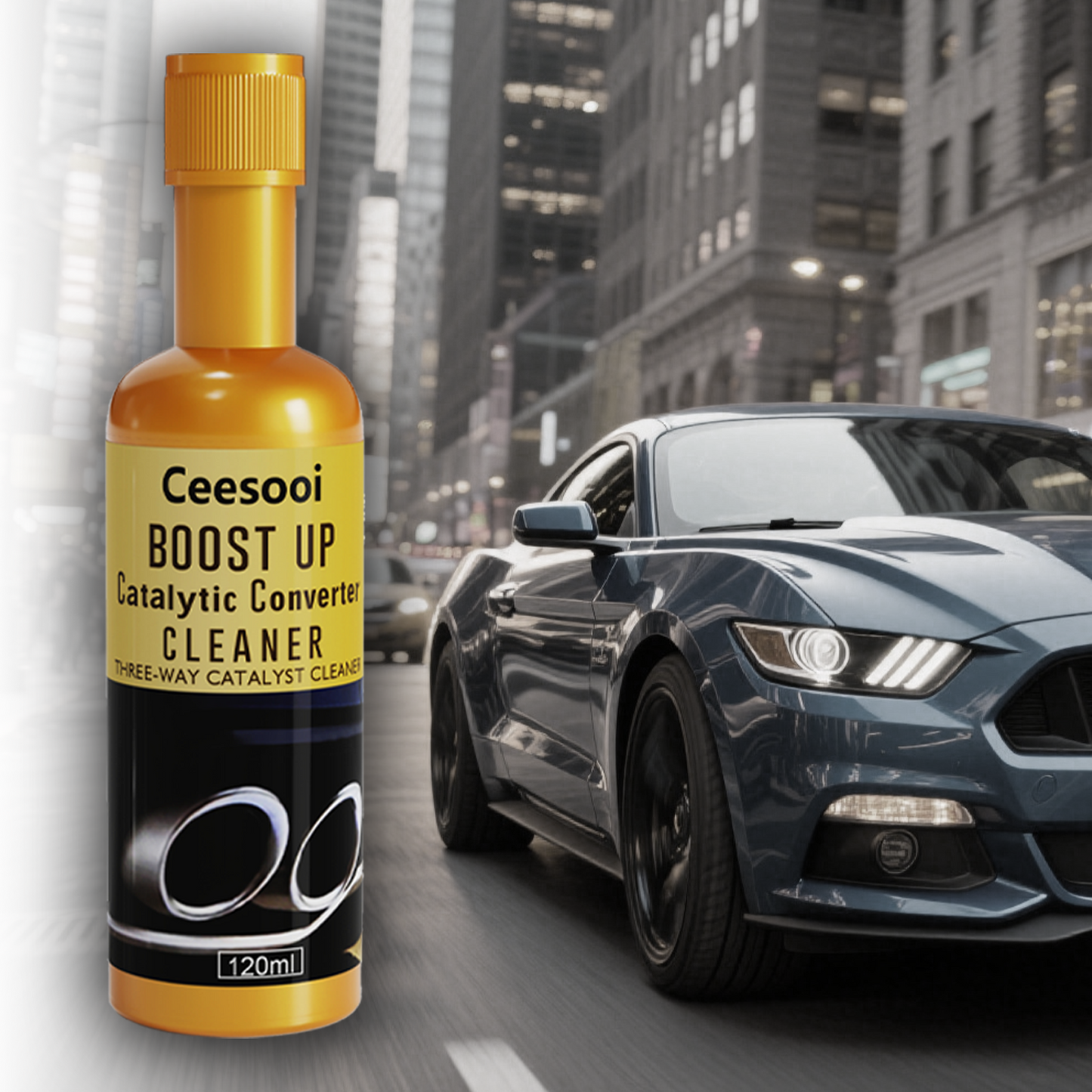 Boost Up Fuel System Cleaner – Removes Carbon Deposits, Cleans Oil Way, Boosts Power & Improves Fuel Efficiency | 120ml