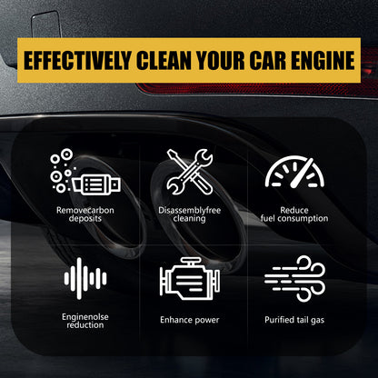 Fuel System Cleaner – Removes Carbon Deposits, Cleans Oil Way, Boosts Power & Improves Fuel Efficiency | 160ml